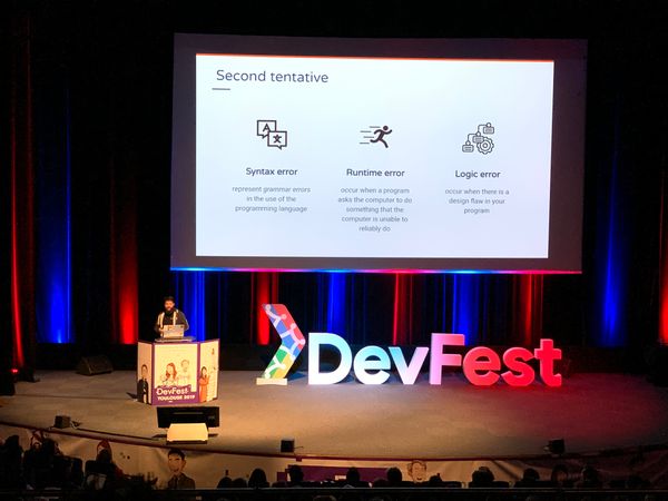 1/3 An Autumn of conferences: Devfest Toulouse